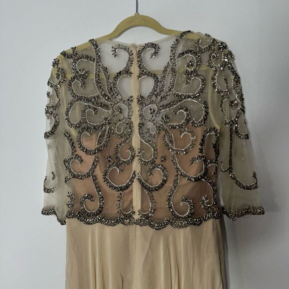 Terani Couture beaded dress size 14 - Picture 4 of 6